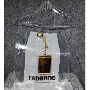 Paco Rabanne FAME Intense Clear See-Through Tote Beach Bag‎ For Summer New
